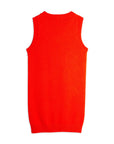 [mini rodini]   Knitted flower vest dress