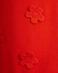 [mini rodini]   Knitted flower vest dress