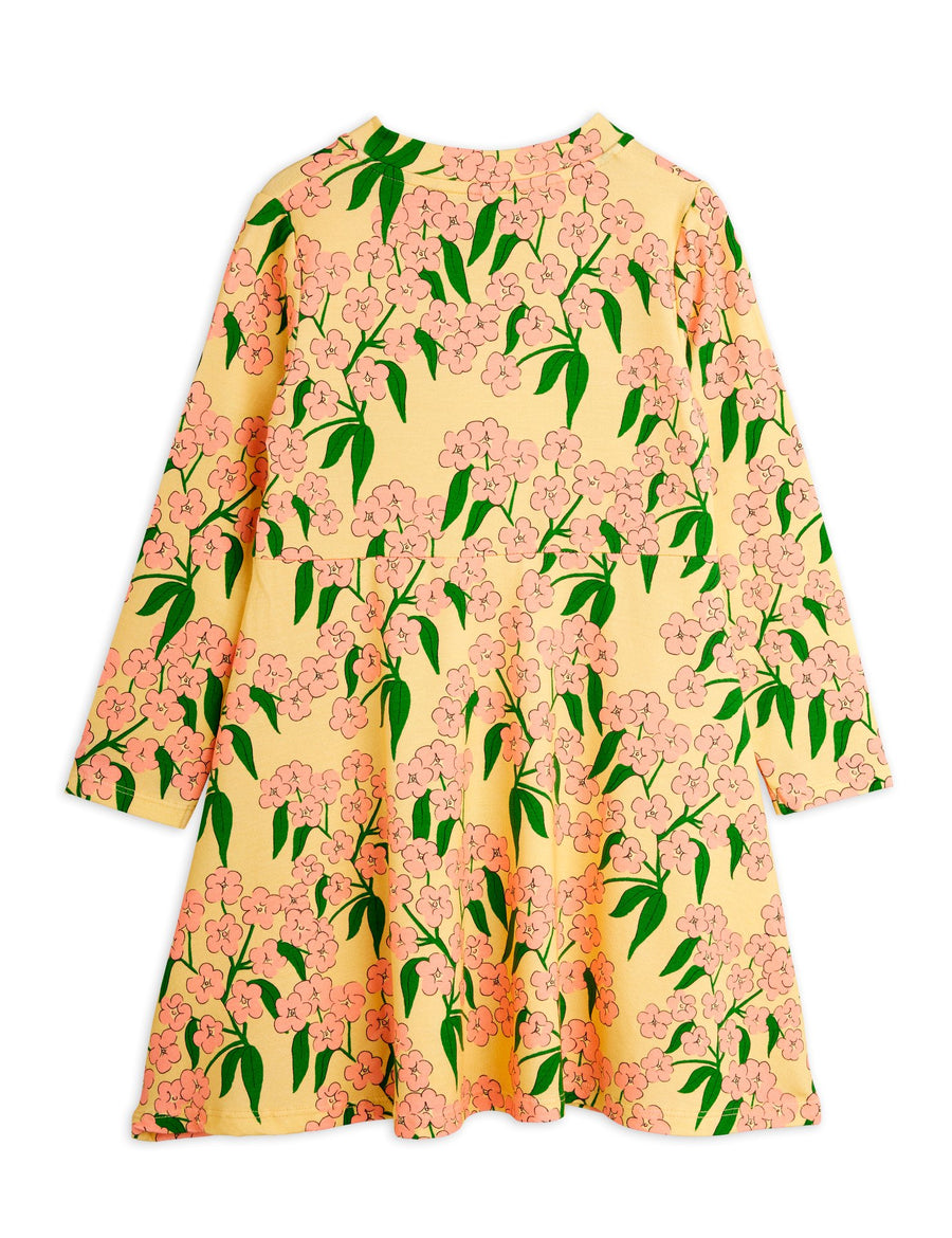 [mini rodini]   Alpine flowers aop ls dress