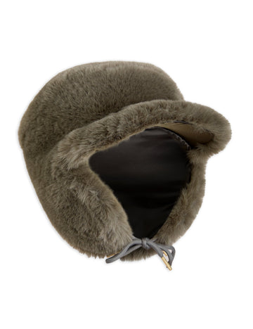 [mini rodini]   Faux fur cap