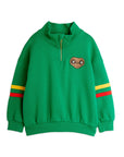 [mini rodini]   E.T. emb halfzip sweatshirt