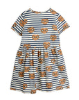 [mini rodini]   E.T. stripe aop ss dress