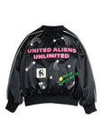 [mini rodini]   United aliens unlimited satin baseball jacket