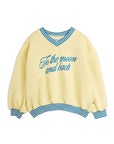[mini rodini]   To the moon emb sweatshirt