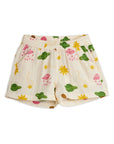 [mini rodini]   Space aop muslin shorts