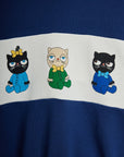 [mini rodini]   Minibabies panel sweatshirt