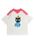 [mini rodini]   Cat v-neck sp ss tee