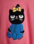 [mini rodini]   Cat chenille sweatshirt