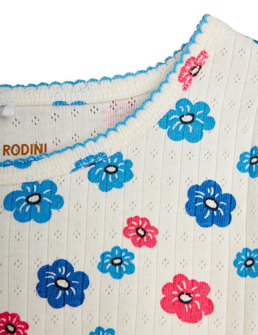 MINI RODINI 花柄タートルネック 92/98 Mini Rodini ハート柄 カーディガン | 92/98・104/110・116/122サイズ