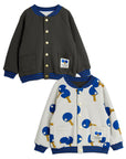 [mini rodini]   Table tennis reversible baseball cardigan
