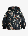 [mini rodini]   Rabbits aop hooded puffer