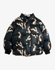 [mini rodini]   Rabbits aop hooded puffer