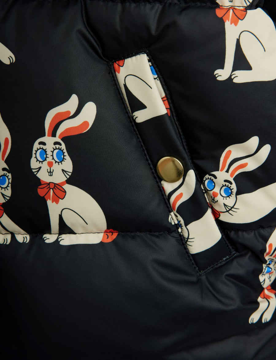 mini rodini] Rabbits aop hooded puffer – Les Quatre Cents Coups