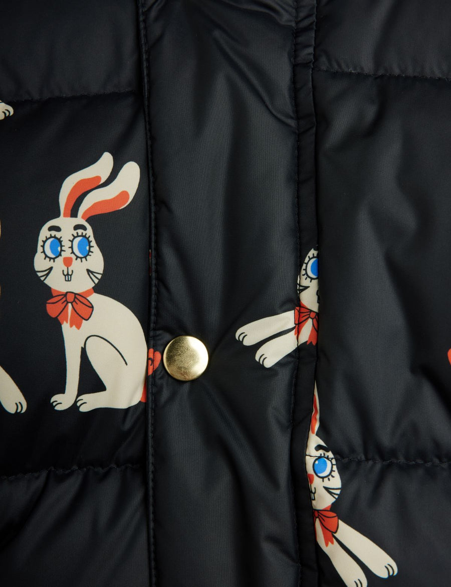 mini rodini] Rabbits aop hooded puffer – Les Quatre Cents Coups