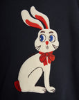 [mini rodini]   Rabbit application sweatshirt