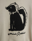 [mini rodini]   Skunk chenille sweatshirt