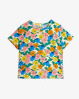[mini rodini]   Violas aop ss tee