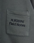 [mini rodini]   M.Rodini field notes emb hoodie