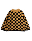 [mini rodini]   Chess check knitted sweater