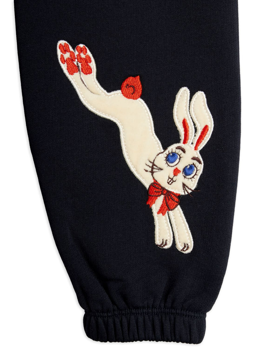 mini rodini] Rabbit application sweatpants – Les Quatre Cents Coups
