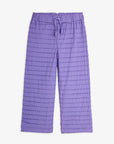 [mini rodini]   Textured frill trousers