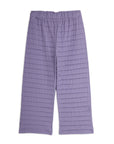 [mini rodini]   Textured frill trousers