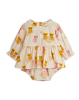 [mini rodini]   Kittens aop ls body