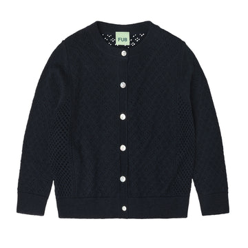 [FUB]   Pointelle Cardigan