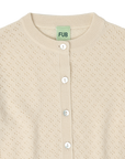 [FUB]   Pointelle Cardigan