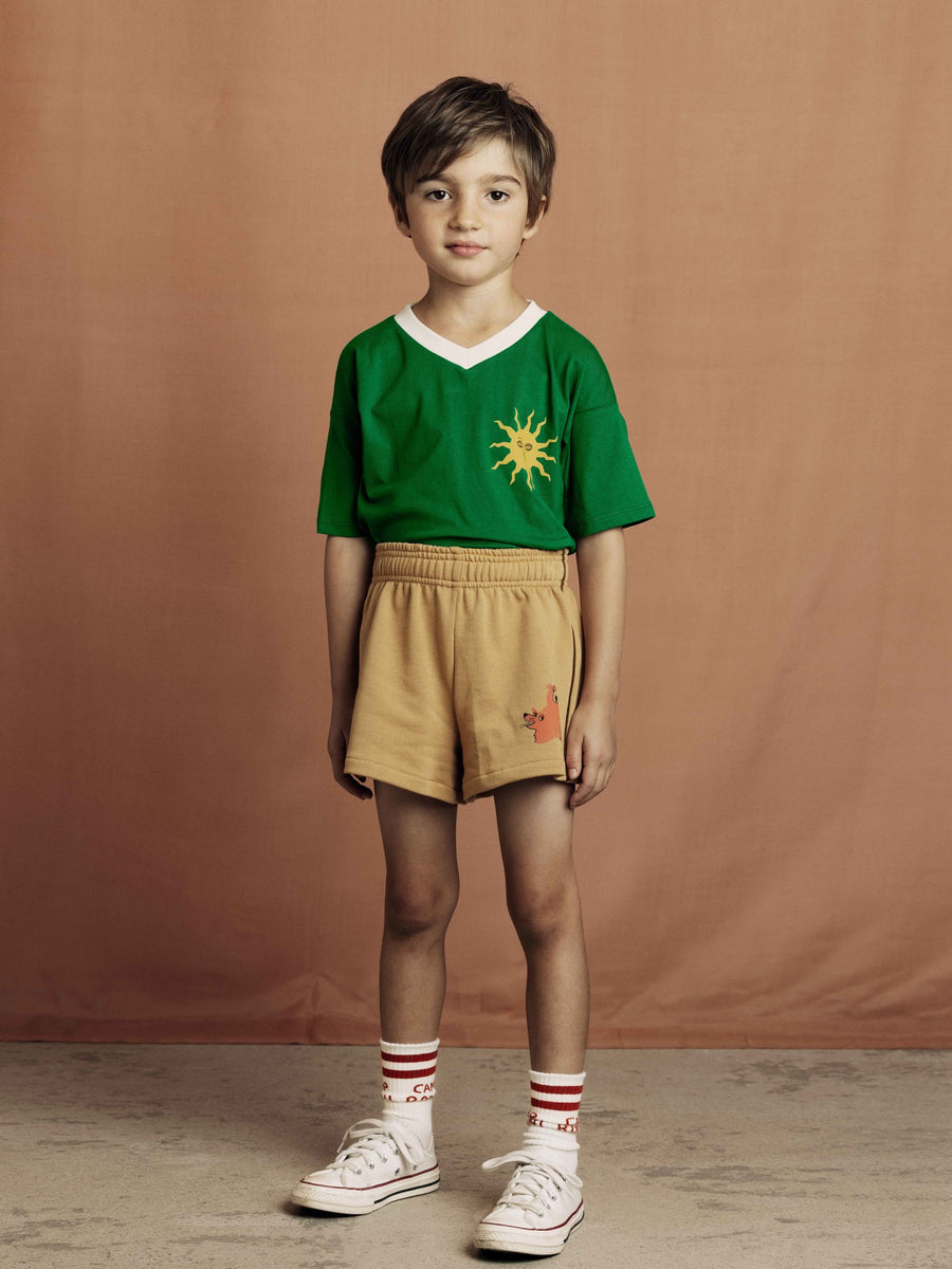 [mini rodini]   Sun v-neck sp ss tee