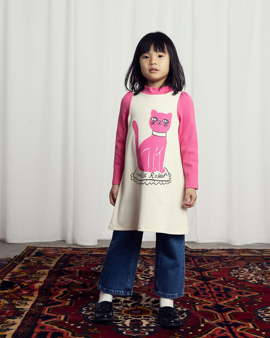 [mini rodini]   Cat sp ls dress