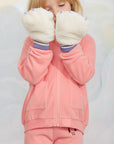 [mini rodini]   Penguin emb microfleece trousers