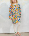 [mini rodini]   Violas aop ls dress
