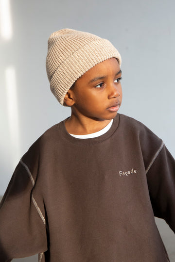 [Facade]   Chunky Sweatshirt
