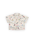 [The New Society]   Clove Baby Shirt Clove Print