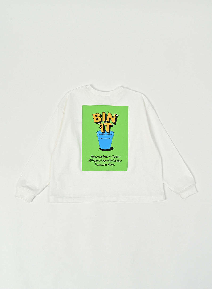 [East End Highlanders]   Printed LS T-shirt/Bin It