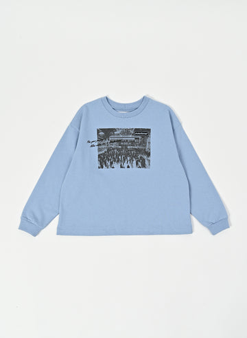 [East End Highlanders]   Printed LS T-shirt/Station