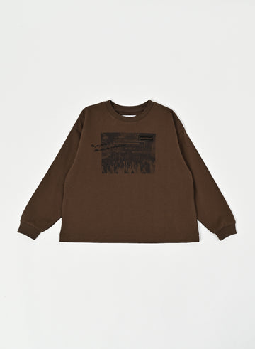 [East End Highlanders]   Printed LS T-shirt/Station