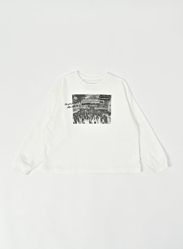 [East End Highlanders]   Printed LS T-shirt/Station
