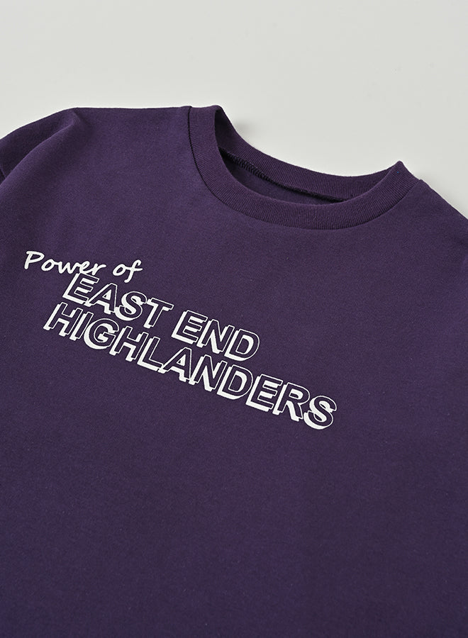 [East End Highlanders]   Printed LS T-Shirt