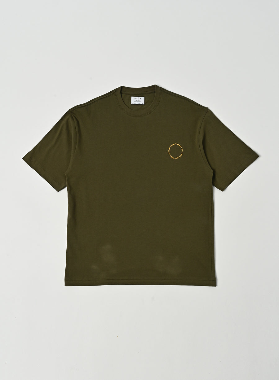 [East End Highlanders]   Oversized Printed T-shirt