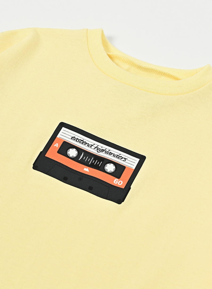 [East End Highlanders]   Printed T-shirt/Cassette tape