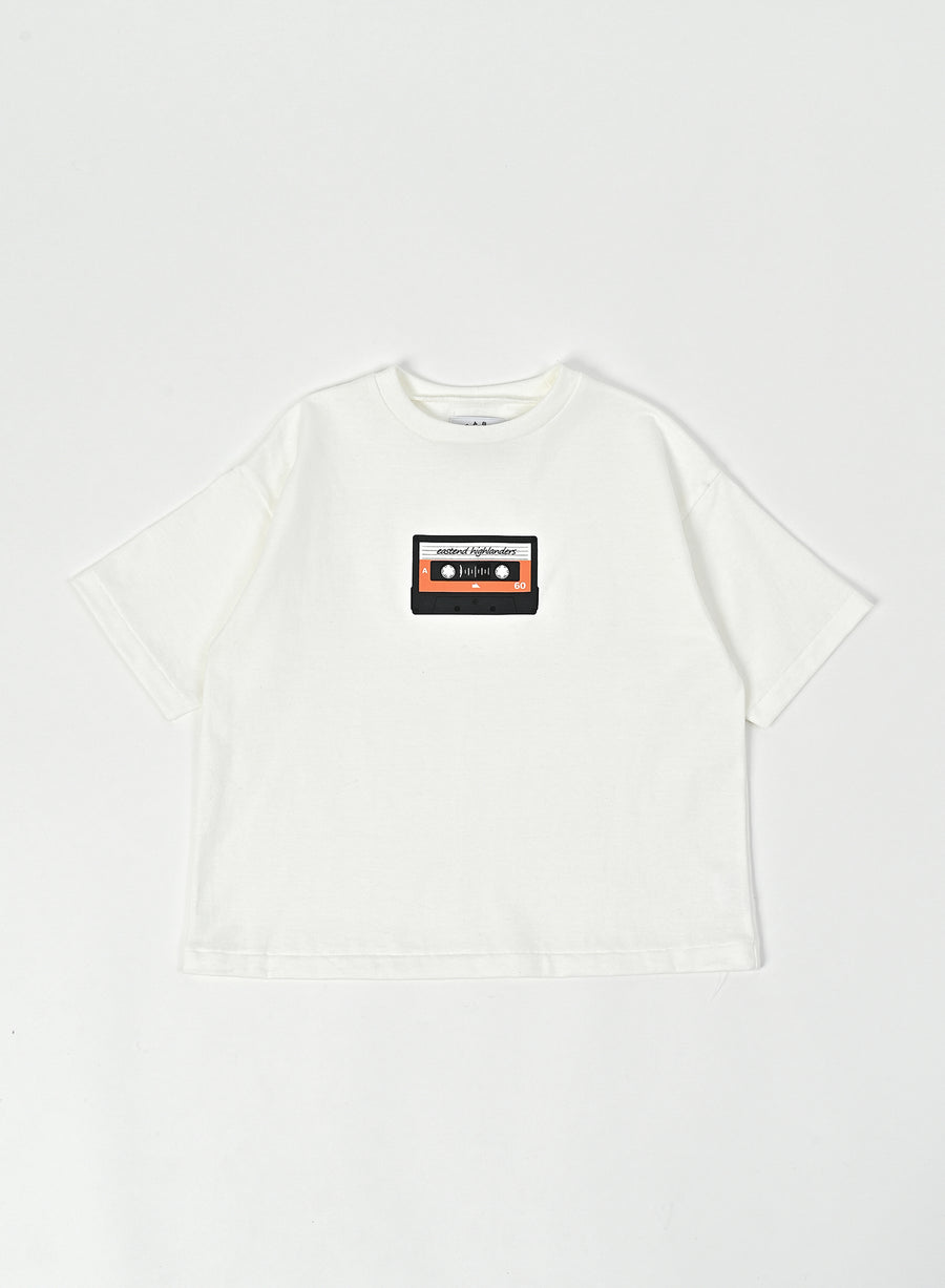 [East End Highlanders]   Printed T-shirt/Cassette tape