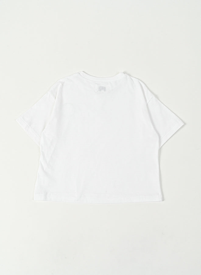 [East End Highlanders]   Oversized Printed T-shirt