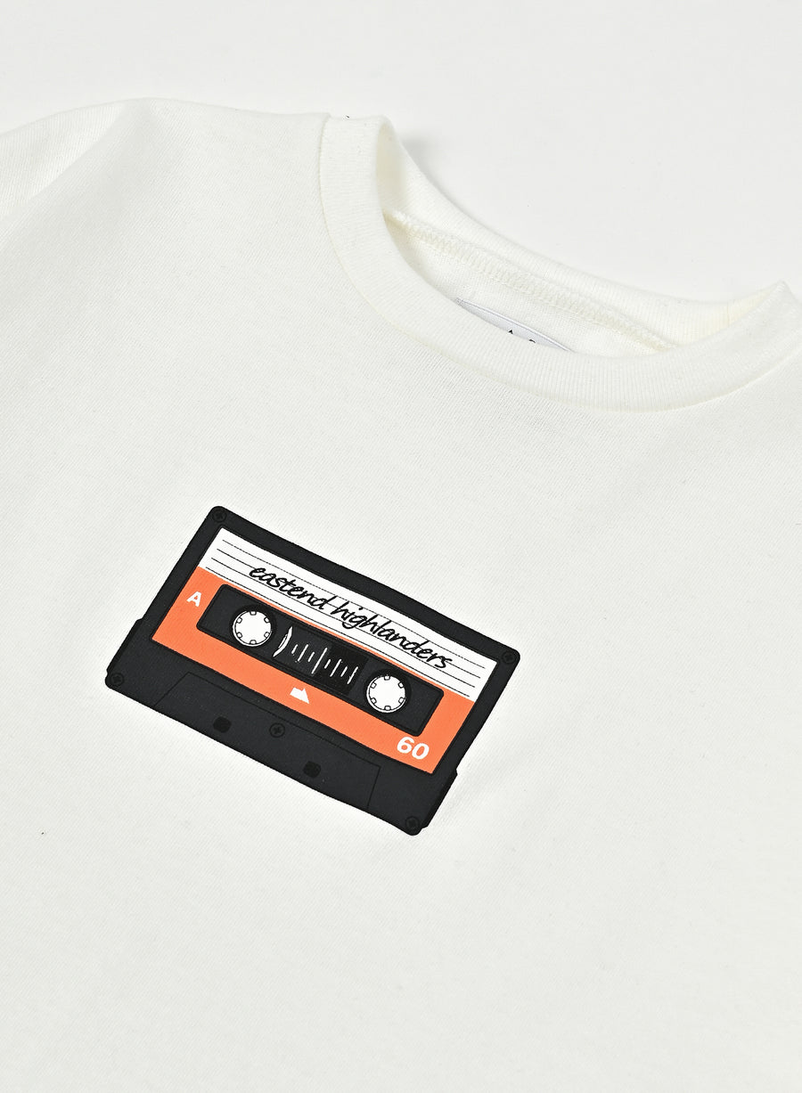 [East End Highlanders]   Printed T-shirt/Cassette tape