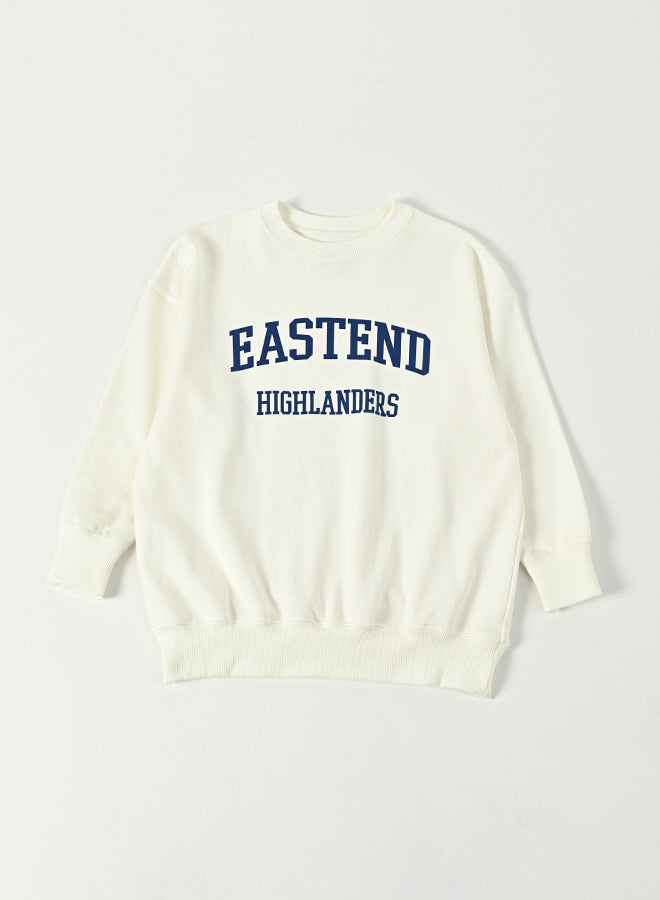 [East End Highlanders]   College Print Sweater