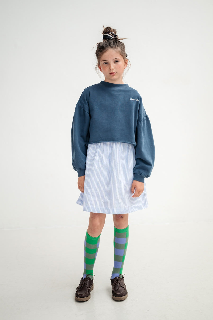 REPOSE AMS] 21. crop heart sweater – Les Quatre Cents Coups