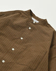 [East End Highlanders]   Band Collar Shirt