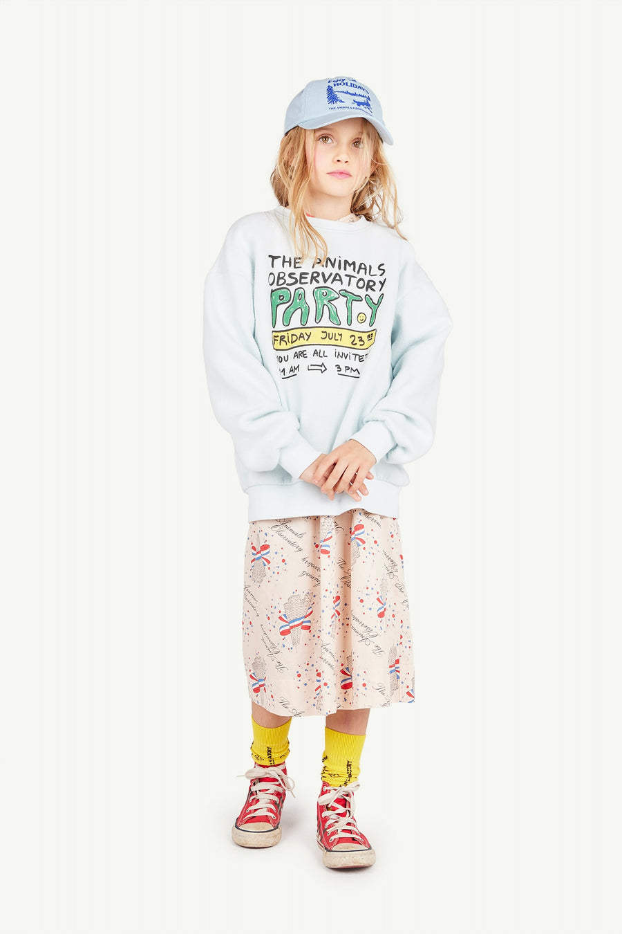 [The Animals Observatory]   BEAR KIDS SWEATSHIRT