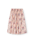 [The Animals Observatory]   WOVEN LADYBUG KIDS SKIRT